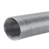 AIR CONDUIT ALUMINUM Ø100/3m