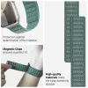 Crong Melange - Magnetic strap for Apple Watch 44/45/46/49 mm (turquoise melange)