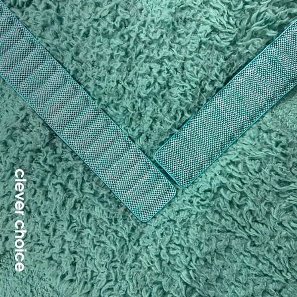 Crong Melange - Magnetic strap for Apple Watch 44/45/46/49 mm (turquoise melange)