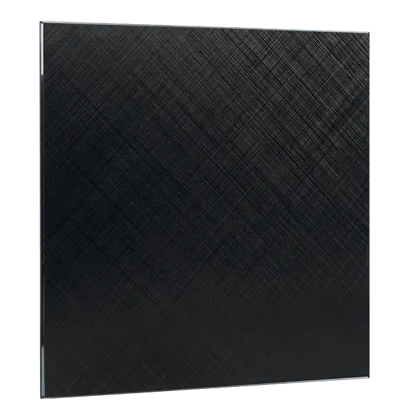 GLASS DECORATIVE PANEL FOR MX-Ф100, METAL BLACK