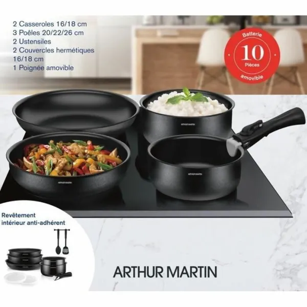 Katlu komplekts Arthur Martin