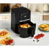 Airfryer Continental Edison Musta 1400 W 1200-1400 W 4,5 L