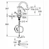 Mixer Tap Grohe StartLoop C-shaped Brass