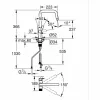 Kitchen Tap Grohe Blue Pure Start Hark/U-kujuline