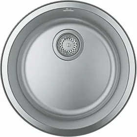 Kriauklė su viena plautuve Grohe K200 Pilka
