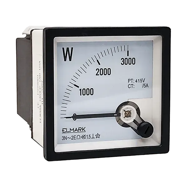 WATT METER 0-3000W 3P 4LINE