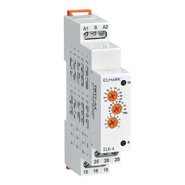 ELR-4 MULTIFUNC. RELAY 12-240V AC/DC 2ХSPDT 2x16A