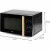 микроволновую печь DOMO Чёрный 700 W 20 L