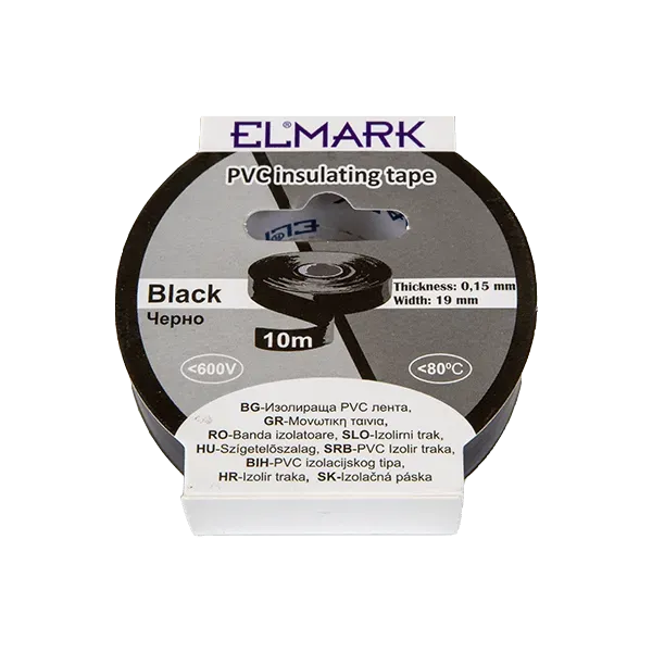 INSULATING TAPE 10mx19mm BLACK