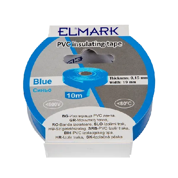 INSULATING TAPE 10mx19mm BLUE