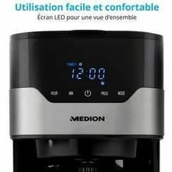 Suodatinkahvinkeitin Medion 900 W 1,2 L