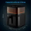 Airfryer Medion Musta 1500 W 5 L
