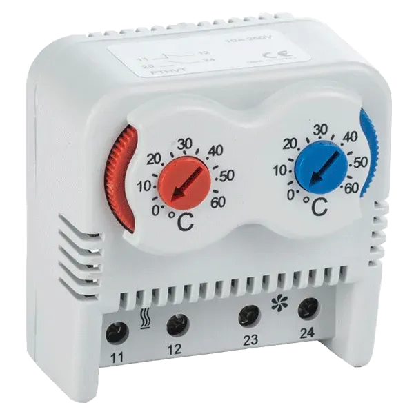 MECHANICAL THERMOSTAT 0-60° NC+NO