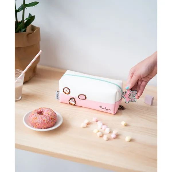Pusheen - Rose Collection cosmetic bag (20 x 9 x 8.5 cm)
