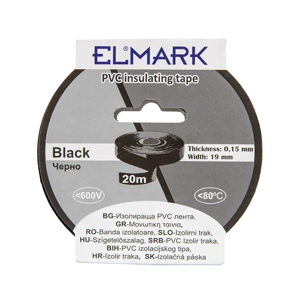 INSULATING TAPE 20mx19mm BLACK