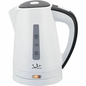Vedenkeitin JATA Valkoinen Musta 2200 W Ruostumaton teräs Muovinen 1 L