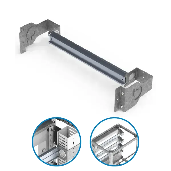 RAT- DIN-RAIL FIXING SET 60