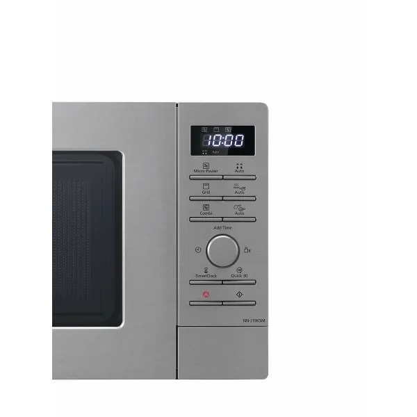 Mikroaaltouuni Grillillä Panasonic NN-J19KSMEPG Teräs 800 W 1000 W 20 L