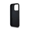 DKNY Leather Checkered Mono Pattern MagSafe - Case for iPhone 15 Pro (Black)