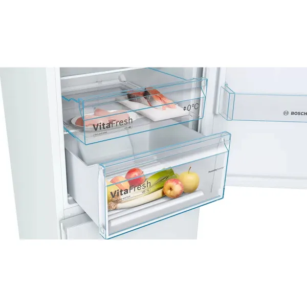 Combined Refrigerator BOSCH KGN36VWED   186 White (60 x 66 x 186 cm)