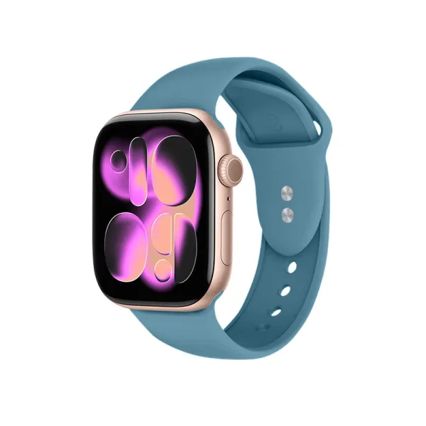 Crong Liquid - Apple Watch Strap 44/45/46/49 mm (Navy)
