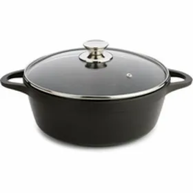 Kastrul kaanega Valira 4141/25 Must Ø 24 cm