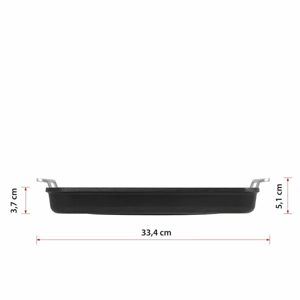 Grillaus Valira 4652/25 28 x 28 cm 25 x 28 cm Musta Metalli Alumiini Ø 28 cm