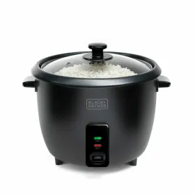 ryžių puodą Black & Decker BXRC1800E Juoda 1,8 L Balta Aliuminis 700 W