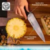 Кухонный нож Tefal K23207 Чёрный 7" Нержавеющая сталь 20 cm