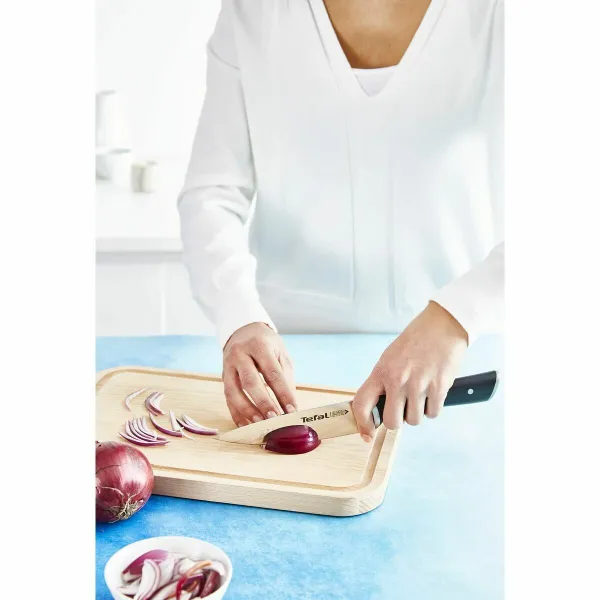 Keittiöveitsi Tefal K23203 Musta 7" Ruostumaton teräs Muovinen 15 cm