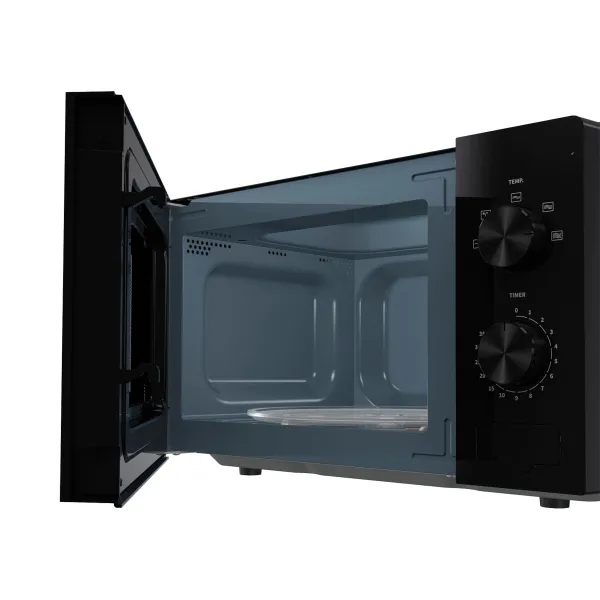 Mikroviļņu Krāsni Hisense H20MOBP1 Melns 700 W 20 L