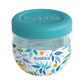 Quokka Bubble Food Jar - Food Container / Lunchbox 770 ml (Watercolor Leaves)