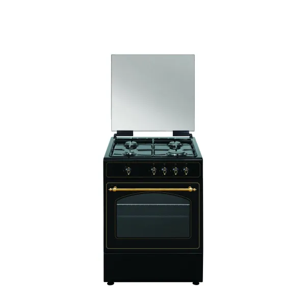 Газовая Плита Vitrokitchen RU6060N     NAT 64 L 60 cm Антрацитный