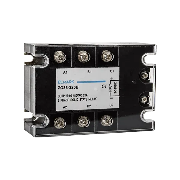 SOLID STATE RELAY ZG33-3-10B 400VAC 10A 3P