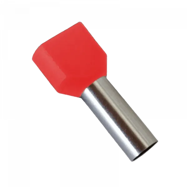 INSULATED CABLE TERMINALS TЕ1008/RED (100 pcs. per pack)