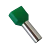 INSULATED CABLE TERMINALS TЕ6014/GREEN (100 pcs. per pack)