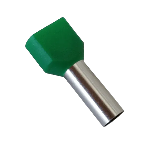 INSULATED CABLE TERMINALS TЕ10-14/DARK GREEN (100 pcs. per pack)