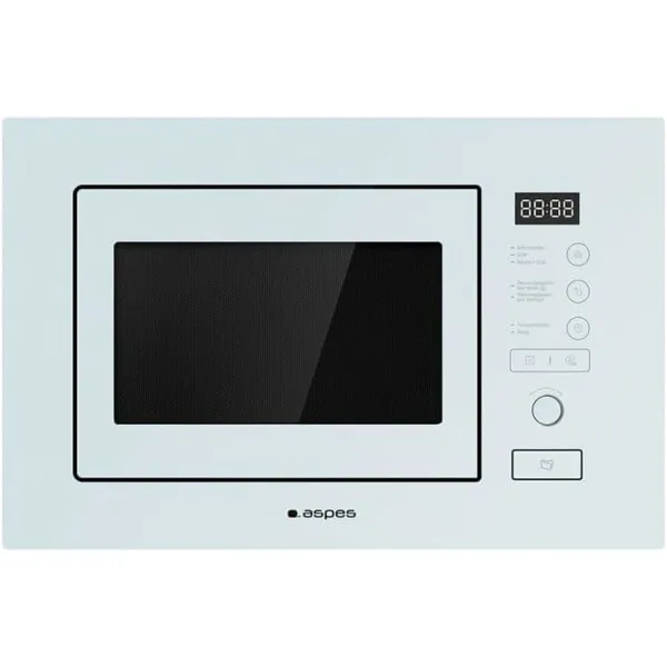 Микроволновая Печь с Грилем Aspes AMWI2800DGB Белый 800 W 20 L