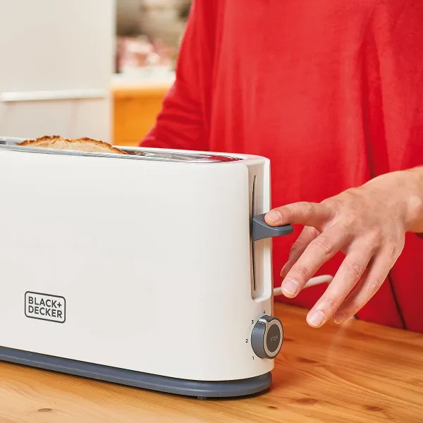 Skrudintuvas Black & Decker BXTO1001E Balta Juoda 1000 W