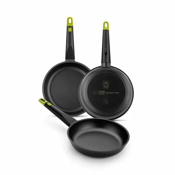 Pannu BRA FOODIE     24CM Musta Metalli Alumiini Ø 24 cm Ø 20 cm