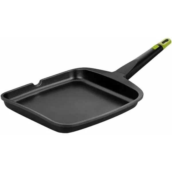 Keptuvė BRA FOODIE 28X28 Juoda Aliuminis Ø 28 cm