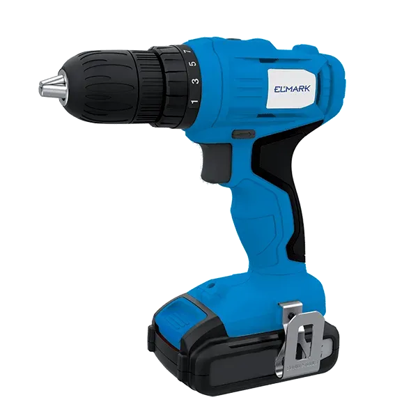 CORDLESS DRILL WITH BATTERY AND CHARGER EL-CD53