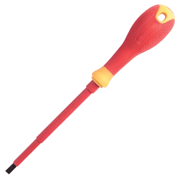 VDE INSULATED SCREWDRIVER- SLOTTED 1000V 5.5X150mm