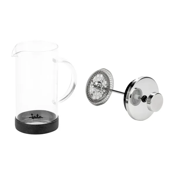 Cafetière with Plunger JATA HCAF1135 Black 350 ml