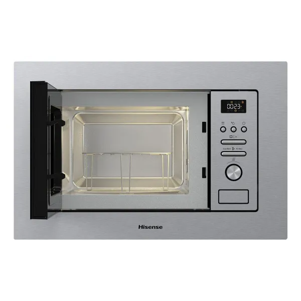 Mikroviļņu Krāsns ar Grilu Hisense BIM320G41X 800 W 20 L Tērauds