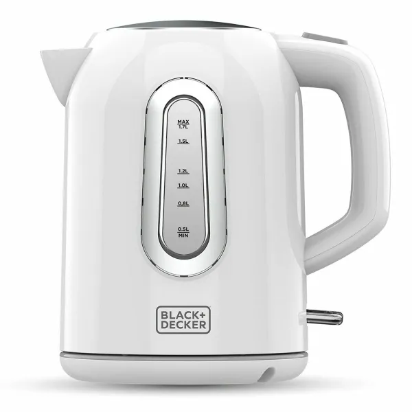 Vedenkeitin Black & Decker BXKE2204E Valkoinen Muovinen 2200 W