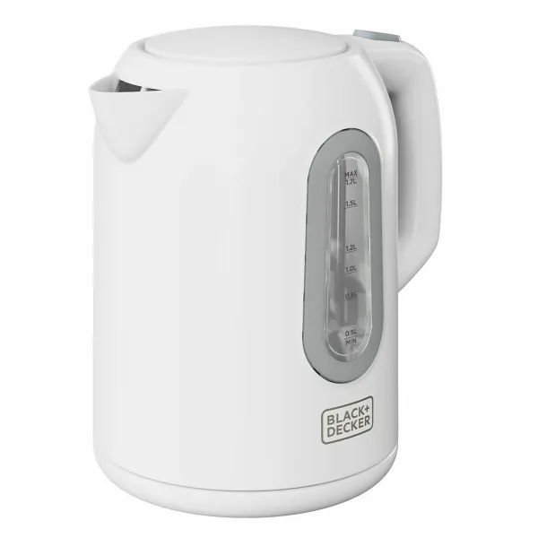 Vedenkeitin Black & Decker BXKE2204E Valkoinen Muovinen 2200 W