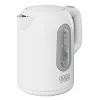 Vedenkeitin Black & Decker BXKE2204E Valkoinen Muovinen 2200 W