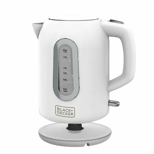 Vedenkeitin Black & Decker BXKE2204E Valkoinen Muovinen 2200 W