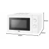 Mikroaaltouuni Grillillä BEKO MGC20100W   20L Valkoinen 1200 W 700 W 20 L